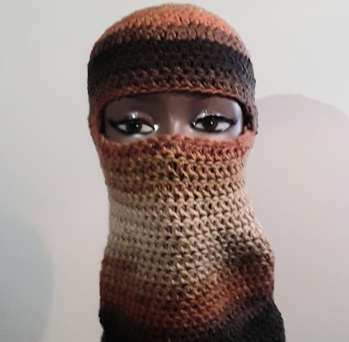 Balaclava/Hoodie Brown