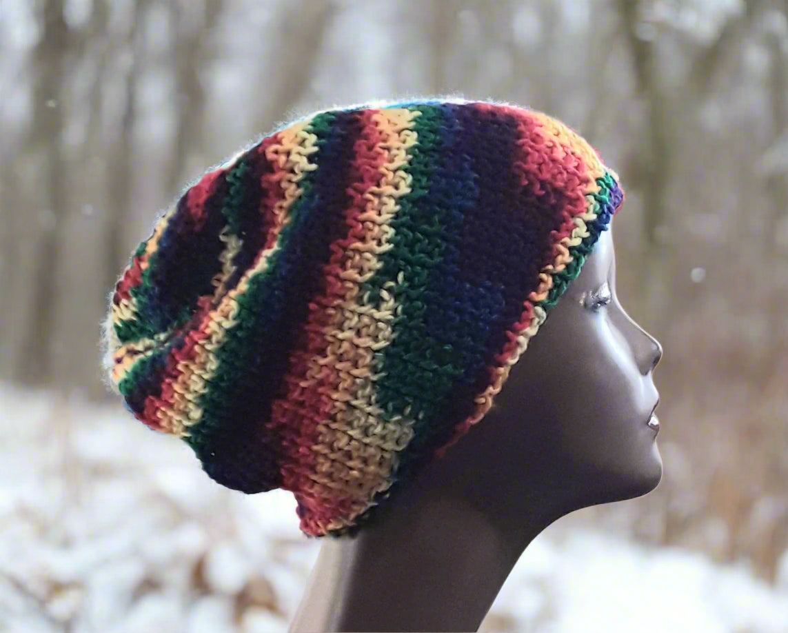 Rainbow Stocking Cap