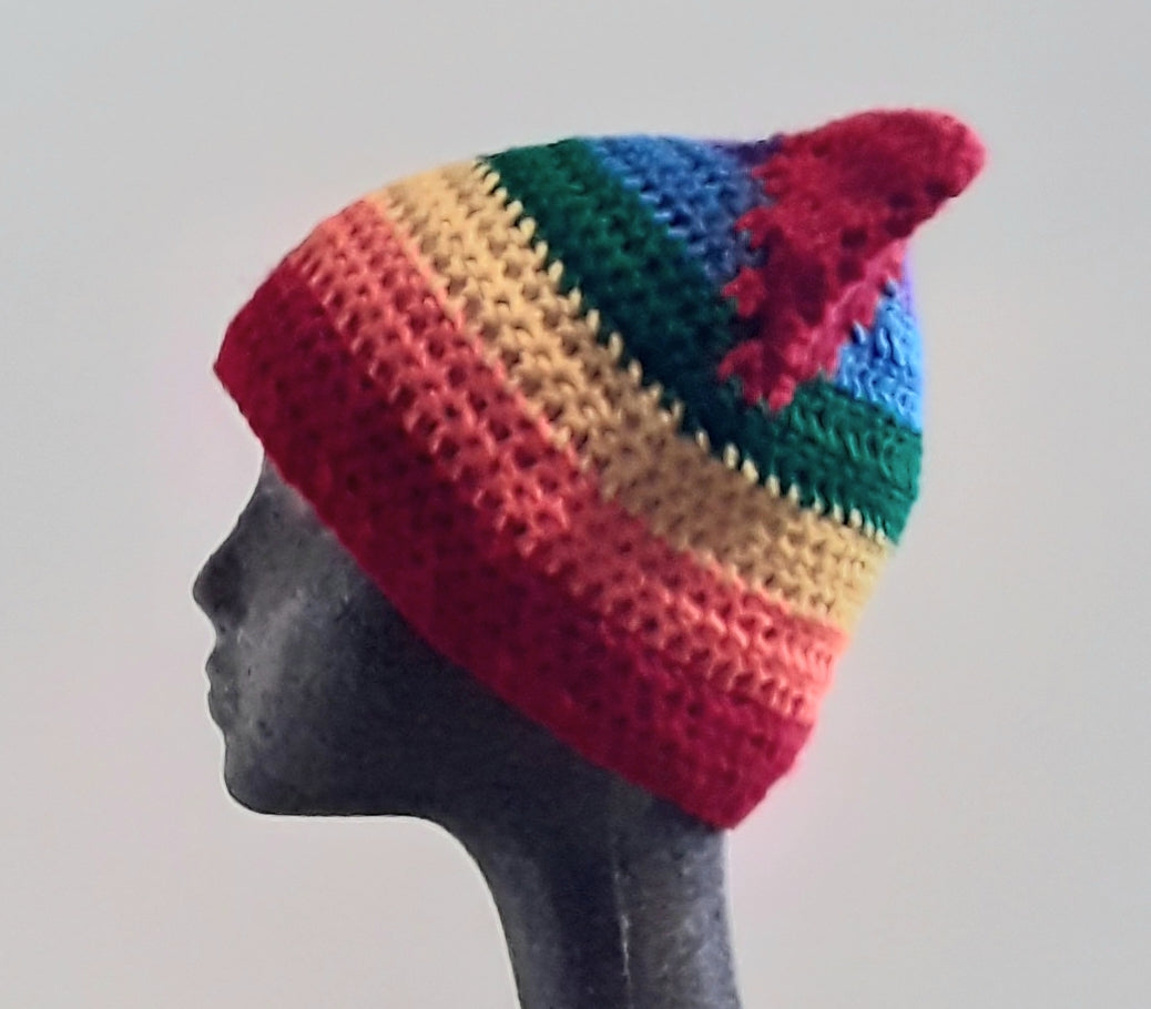 Rainbow cat hat for kids teens adults