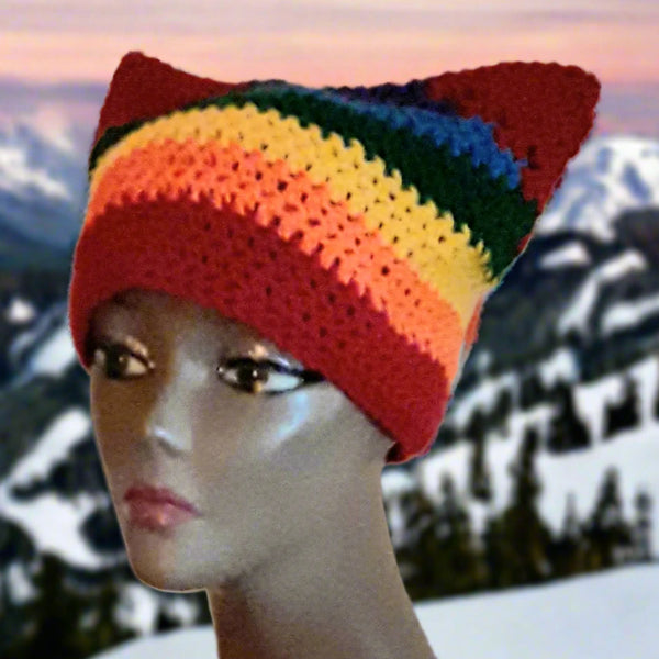 Rainbow Cat Hat