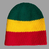 Rasta Stocking Cap Red Yellow Green Beanie Hat Cap Free Shipping - Image 3