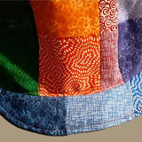 Rainbow Calico Patchwork Apple Newsboy Baker Boy Medium Hat Men Women Handmade Free Shipping - Image 6