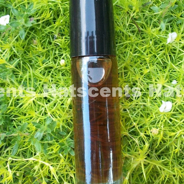 Natural Patchouli Oil Roll On Fragrance 1/3 Ounce Roll on and one oil sample of your choice