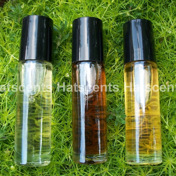 Natural Patchouli Oil Roll On Fragrance 1/3 Ounce Roll on and one oil sample of your choice - Image 6