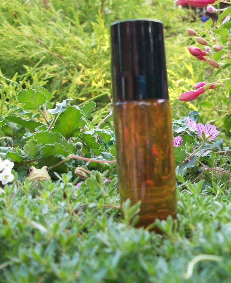 Natural Patchouli Oil Roll On Fragrance 1/3 Ounce Roll on and one oil sample of your choice - Image 3