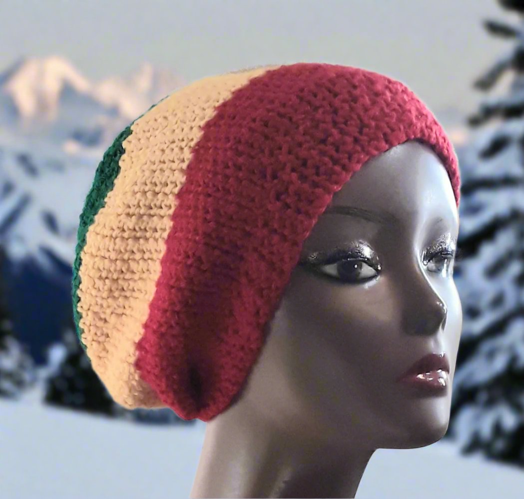 Rasta Stocking Cap - 2 sizes