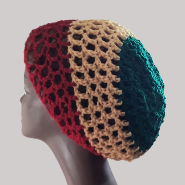 Rasta HatTam w/Drawstring - 2 sizes