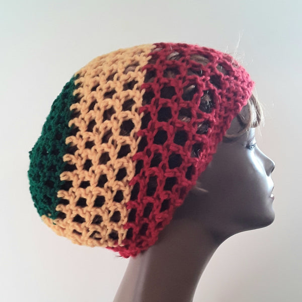 Rasta HatTam w/Drawstring - 2 sizes