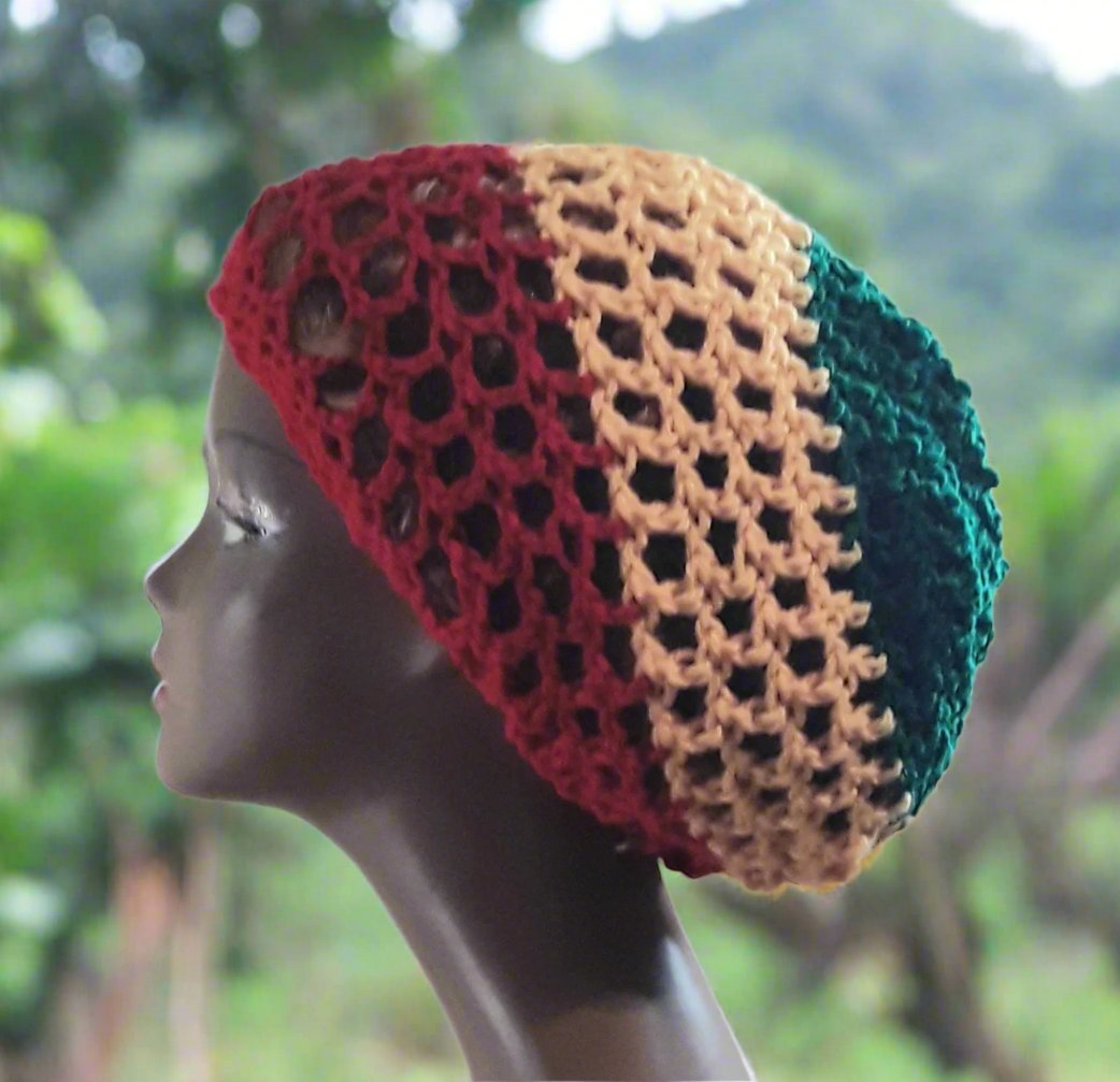Rasta HatTam w/Drawstring - 2 sizes
