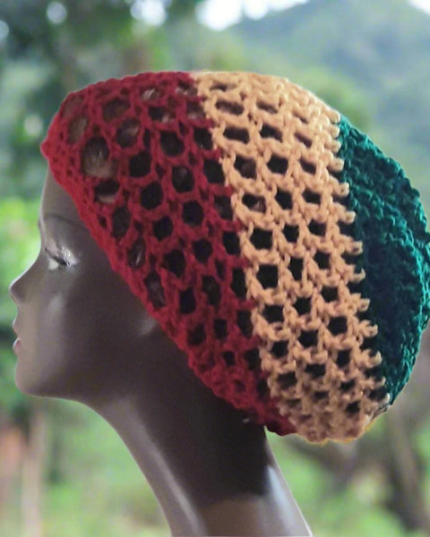 Rasta HatTam w/Drawstring - 2 sizes