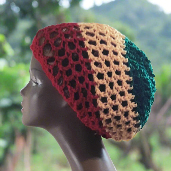 Rasta HatTam w/Drawstring - 2 sizes